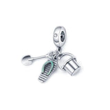 925 Silver Elephant Dangle Dog Charms for Bracelet