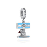 925 Silver Coffee Beer Wine Cup Charm Bead for Bracelet