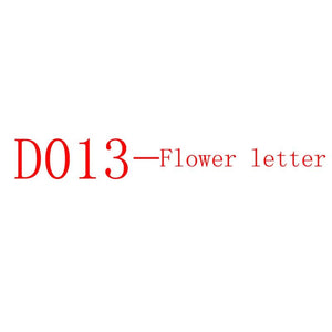 Flower Letter A-Z Charm Beads for Silver 925 Bracelet DIY Jewelry