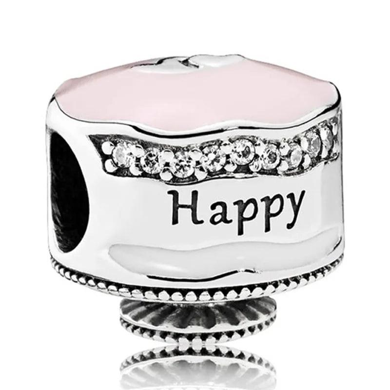 925 Silver Enamel Radiating Love Mama Heart Bead