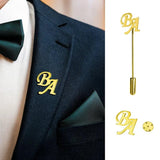 Custom Name Stainless Steel Collar Pin