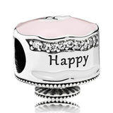 925 Silver Radiating Love Mama Heart Mother Bead