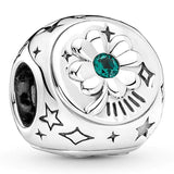 925 Silver Radiating Love Mama Heart Mother Bead