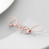 Men Jacket Brooches Stainless Steel Nameplate Badges Lapel Pins