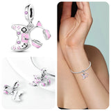 925 Silver Dangle Charm Beads for Charmhub Bracelet Necklace