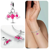 925 Silver Dangle Charm Beads for Charmhub Bracelet Necklace