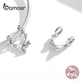 925 Silver Dream Catcher Pendant for Bracelet or Necklace Moon Charms