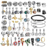 925 Silver Charm Fit Bracelet Logo Fine Jewelry