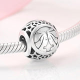 Silver 925 12 Constellation Zodiac Metal Beads for Jewelry Making