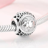 Silver 925 12 Constellation Zodiac Metal Beads for Jewelry Making