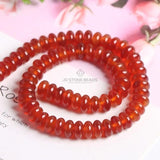 Onxy Jade Abacus Beaded Memory Wire Bracelets