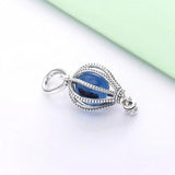 Moonlight Crystal Air Balloon Pendant Beads for 925 Silver Bracelet