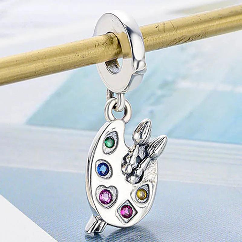 Crystal Pendant Beads for 925 Sterling Silver European Bracelet