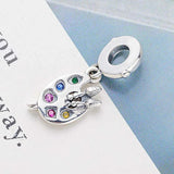 Crystal Pendant Beads for 925 Sterling Silver European Bracelet