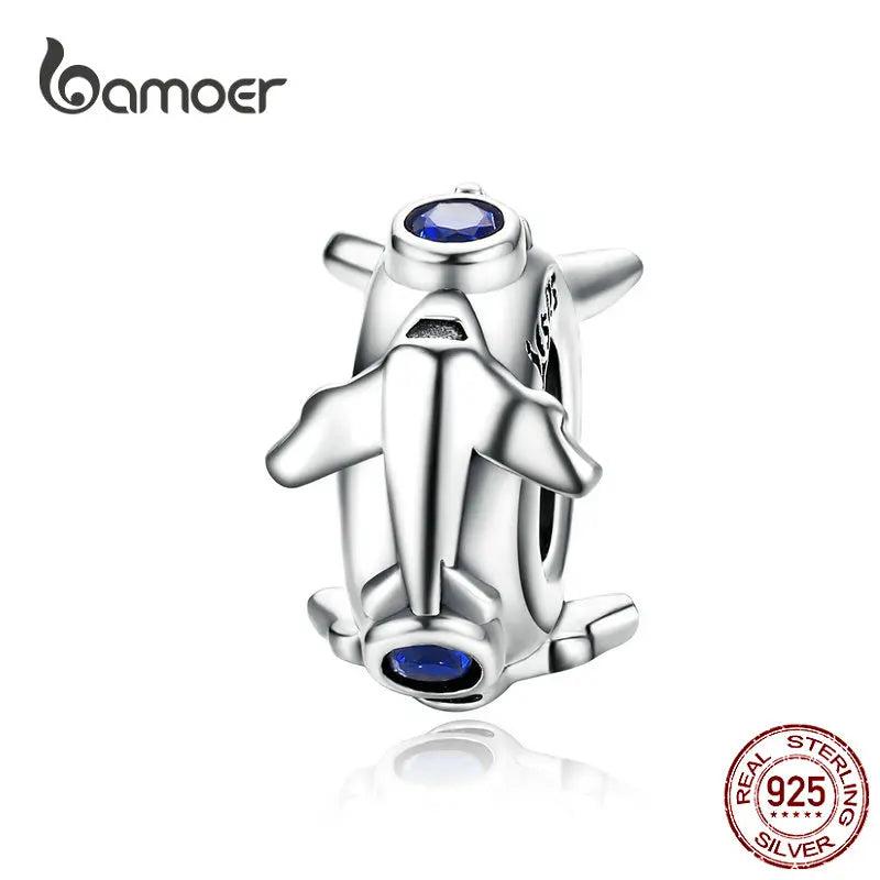 Jet Plane Spacer Stopper with Silicone Charm
