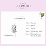 Jet Plane Spacer Stopper with Silicone Charm