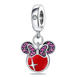 925 Sterling Silver Charm Bead Women Pendant DIY Jewelry