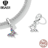 925 Silver Rose Pendant Sunflower Butterfly Charm