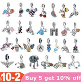 925 Silver Beads Charms for Jewelry Making