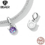 925 Silver Starfish Shell Charms Heart Pendant Ocean Series Beads
