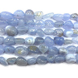 Chalcedony Irregular Stone Beads for DIY Jewelry 15''