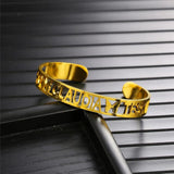 Personalized Name Bracelet Stainless Steel Adjustable Bracelets