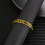 Personalized Name Bracelet Stainless Steel Adjustable Bracelets