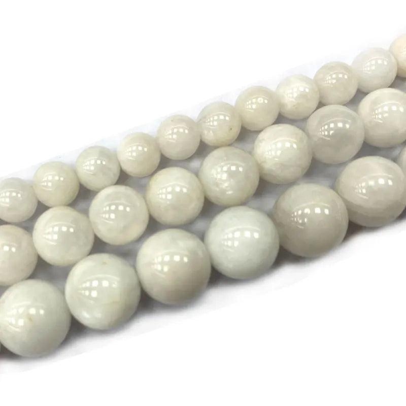 Natural Moonstone Round Gemstone Beads 6/8/10MM