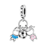 925 Silver Beads Fits Charm Bracelet Necklace Women Pendant Beads
