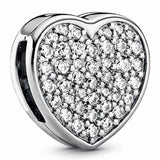 Pink Elegance Clip Lock Charm for Bracelet Bangle