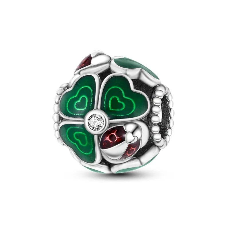 Silver 925 Beads for Bracelet Necklace Women Pendant Beads