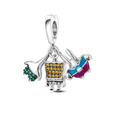 Silver 925 Beads for Bracelet Necklace Women Pendant Beads