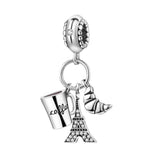 Silver 925 Beads for Bracelet Necklace Women Pendant Beads