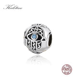 10mm Evil Eye 925 Silver Beads for Bracelet Necklace Charms