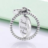 Tree Of Life Crystal Pendant Beads 925 Silver Charm Bracelet Bangle