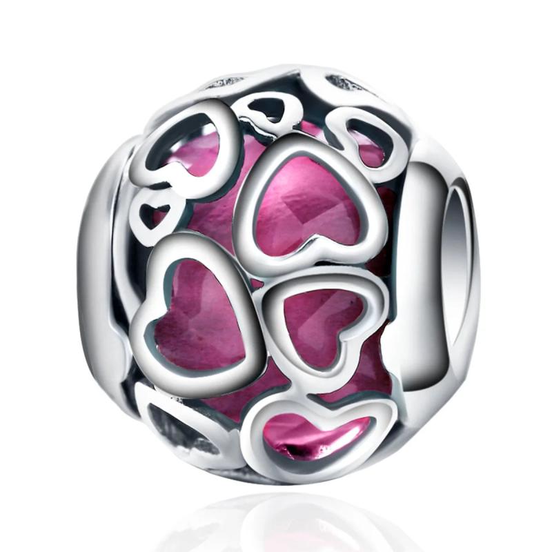 925 Sterling Silver Charm Bead for Bracelet Necklace DIY Jewelry