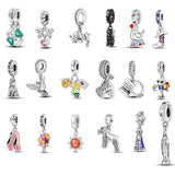 925 Silver Beads for Bracelet Necklace Women Pendant Beads