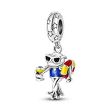 925 Silver Beads for Bracelet Necklace Women Pendant Beads