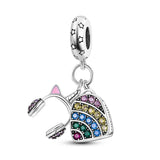 925 Silver Beads Hobby Sports Game Food Charm for Bracelets