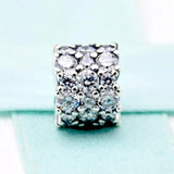 925 Sterling Silver Charm Bracelet DIY Crystal Beads