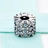 925 Sterling Silver Charm Bracelet DIY Crystal Beads