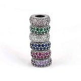 Crystal Spacer Beads for 925 Silver Charm Bracelet DIY