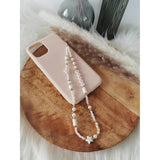 Custom Name Keychain with Ceramic Letter Beads
