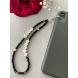 Custom Name Keychain with Ceramic Letter Beads