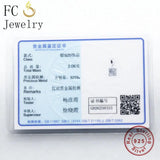 925 Silver Charm Bracelet Square Letter Pendant