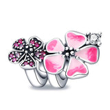 925 Silver Leaves Charm&Beads for Bracelet Making