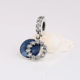 Silver Bead Pendant Bracelet Women Jewelry Gift
