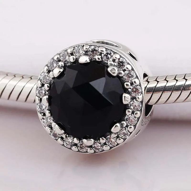 Silver Bead Bracelet with Evil Queen's Magic Charm - DIY Jewelry