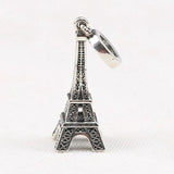 Eiffel Tower Charm Silver Bracelet Pendant for Lady Gift