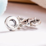 Crystal Pendant Beads for 925 Silver Charm Bracelet